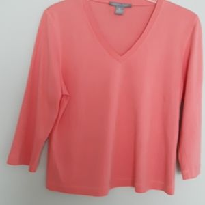 Carol Reed V neck blouse